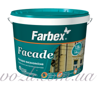 Facade Краска фасадная высококачественная водно-дисперсионная акриловая Farbex