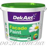 Faсade Paint Краска фасадная DekArt