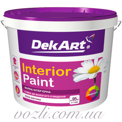 Interior Paint Фарба інтер'єрна DekArt