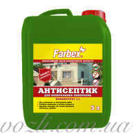 Антисептик для минеральных поверхностей концентрат 1:4 Farbex