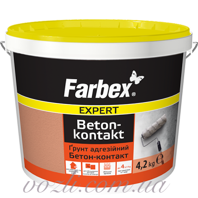 Грунт адгезионный Бетон-контакт Farbex