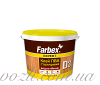 Клей ПВА D3 столярный Farbex