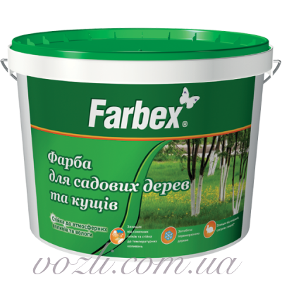 Краска для садовых деревьев и кустов Farbex