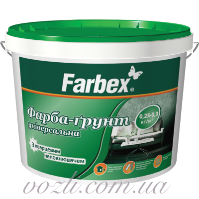 Фарба-грунт універсальна  Farbex