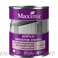 Эмаль акриловая для радиаторов отопления Maxima