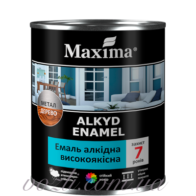 Эмаль алкидная высококачественная Maxima