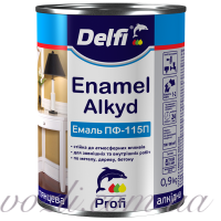 Эмаль алкидная ПФ-115П Delfi