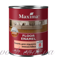 Эмаль для пола износостойкая Maxima