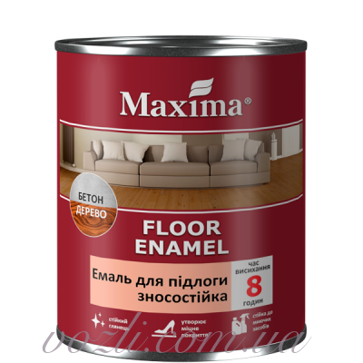 Эмаль для пола износостойкая Maxima
