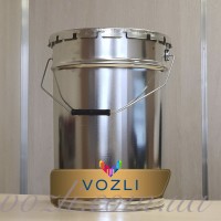 Відро металеве під обруч кришка корона 20 л