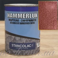 Краска молотковая Hammerlux Красная