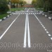 Белая АК-501М краска для разметки дорог, разметки для парковки