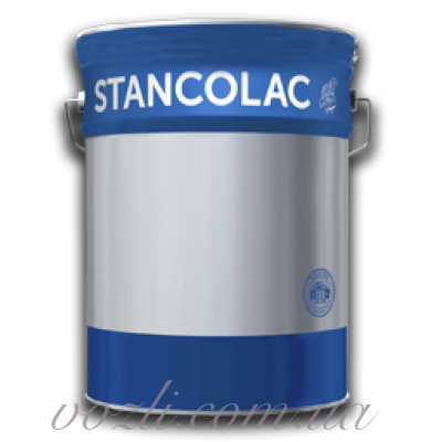 Полиуретановая краска для бетона.  Stancolac Станколак 5800 механически устойчевая краска.